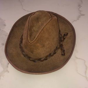 Real Suede vintage hat